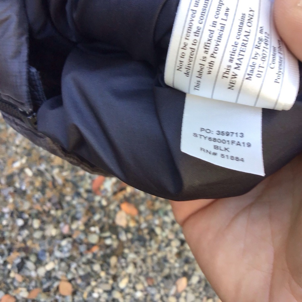 Patagonia Kids L 12 Nano Puff Brick Quilt Jacket Black FA19 Sun Faded - Picture 9 of 10